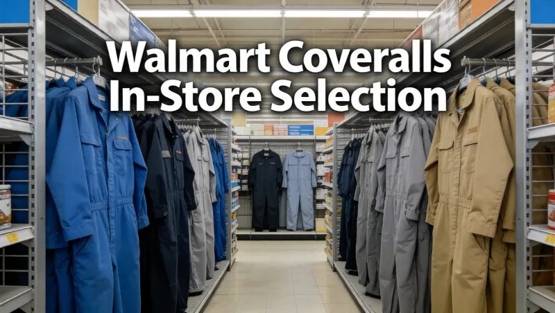 Walmart Coveralls In-Store